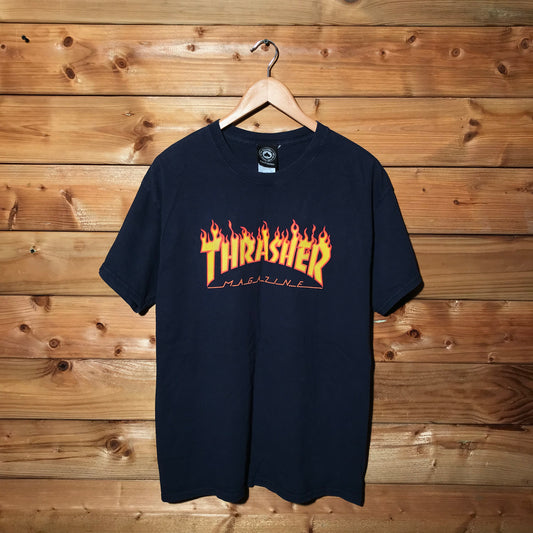 Thrasher Skate Magazine flame logo t shirt