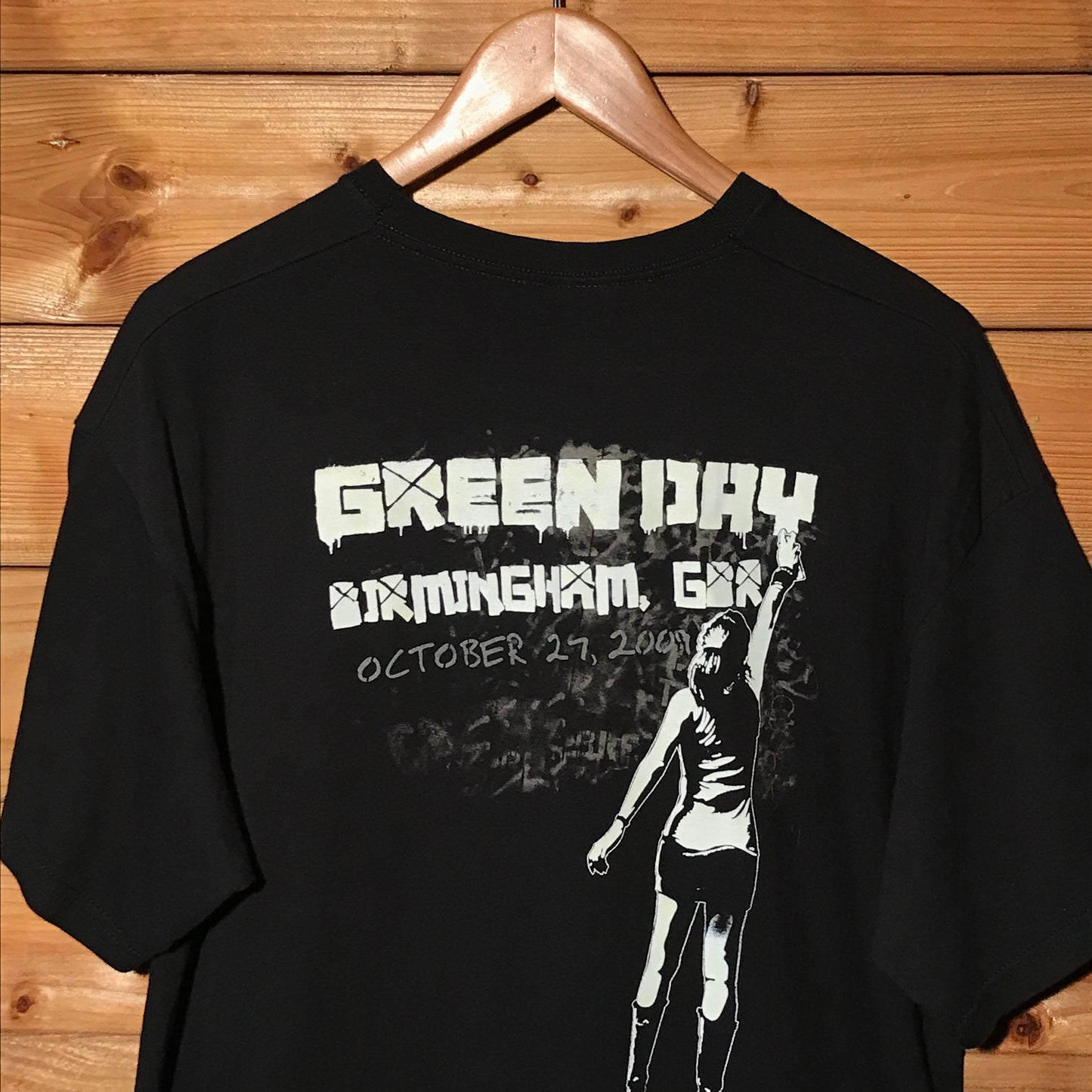 2009 Green Day band t shirt