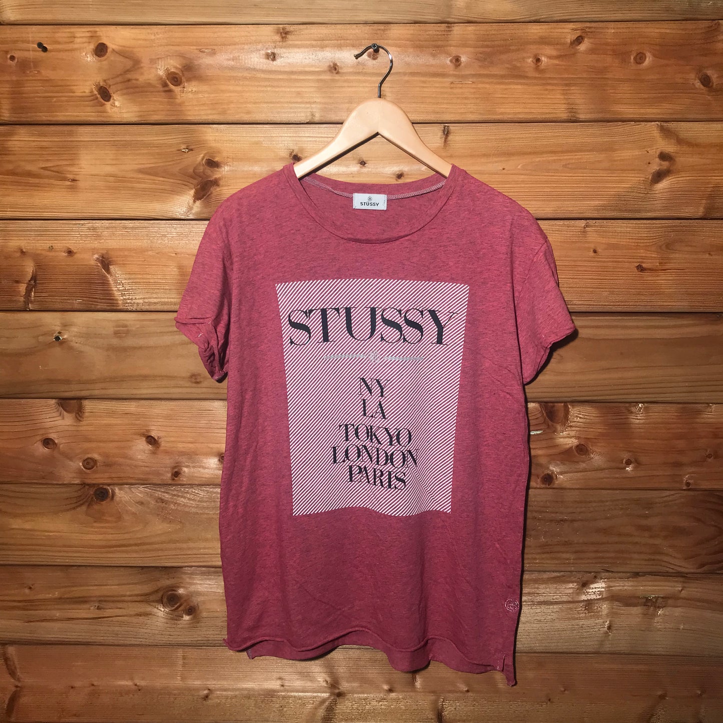 Stüssy World Tours t shirt