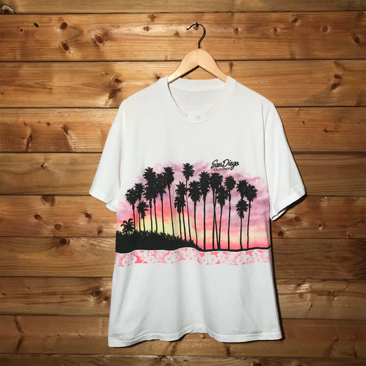 San Segal San Diego California Skyline t shirt