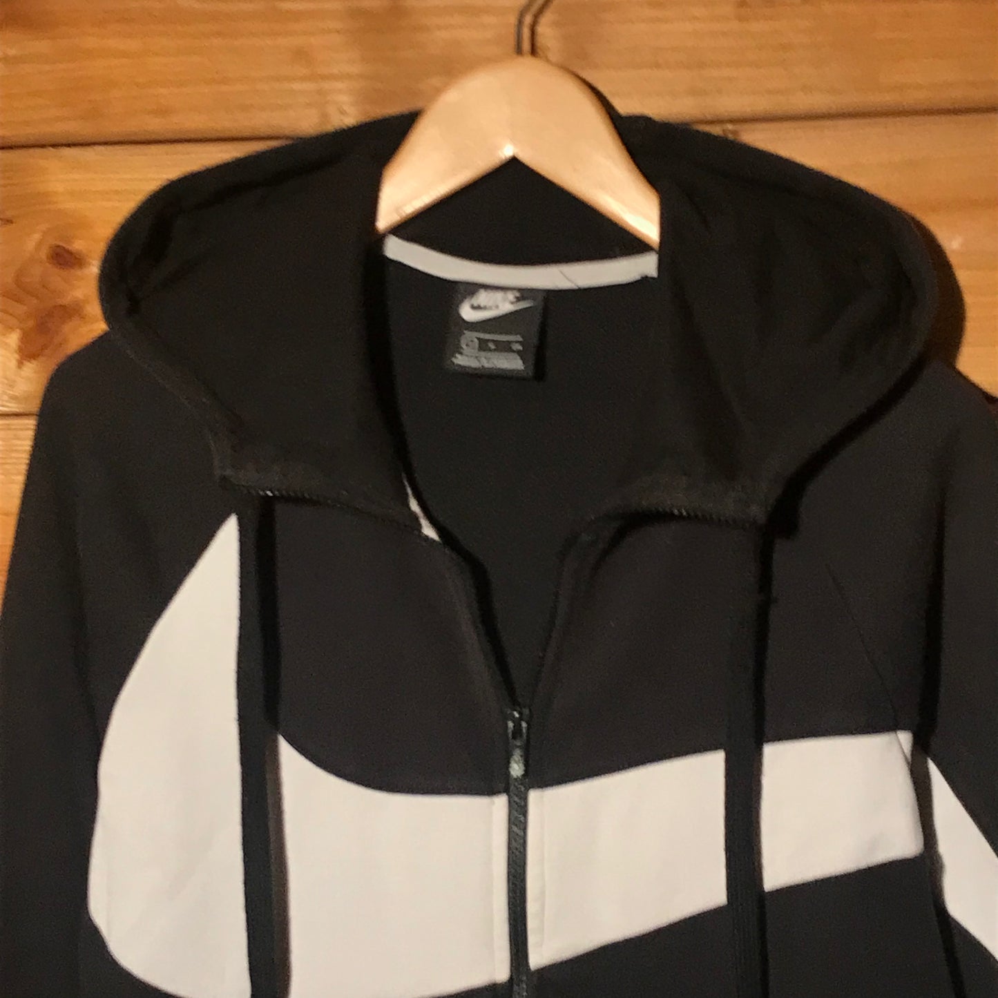 Nike Swoosh zip up hoodie