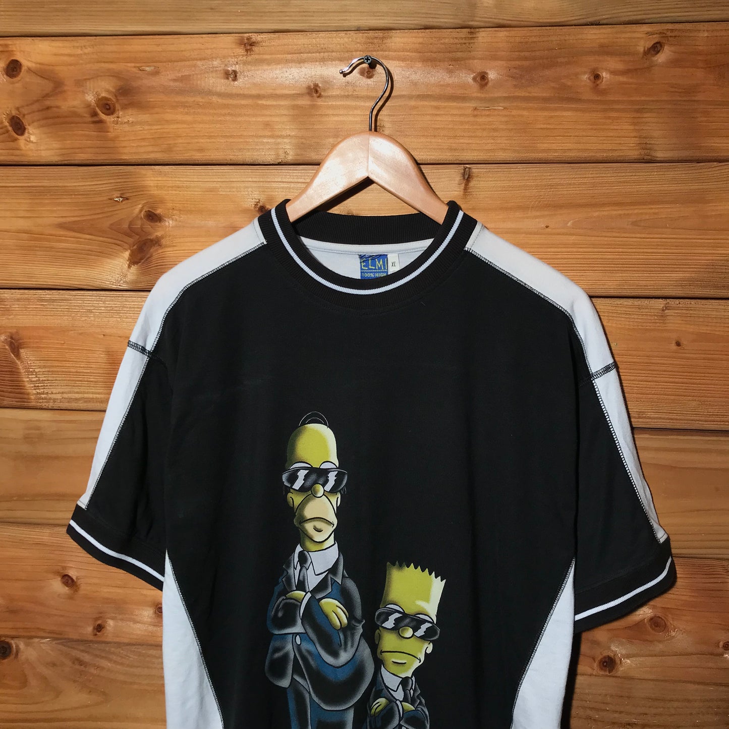 1997 The Simpsons Men In Black Parody t shirt