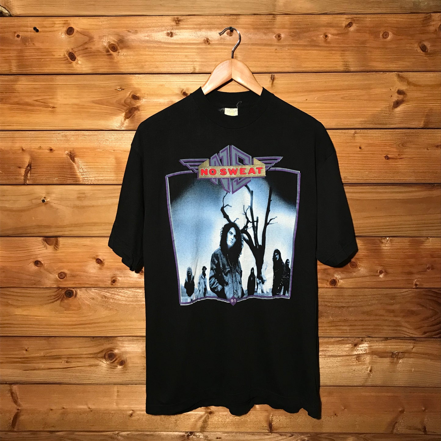 1991 No Sweat Uk Tour Band t shirt