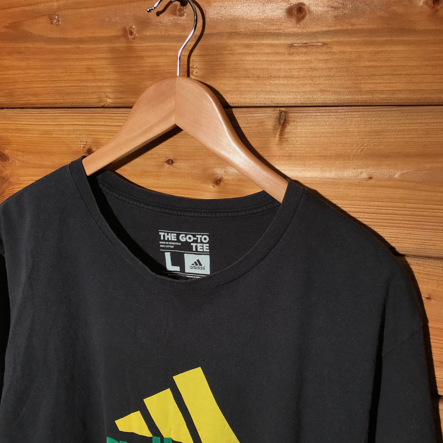 Adidas essentials logo t shirt