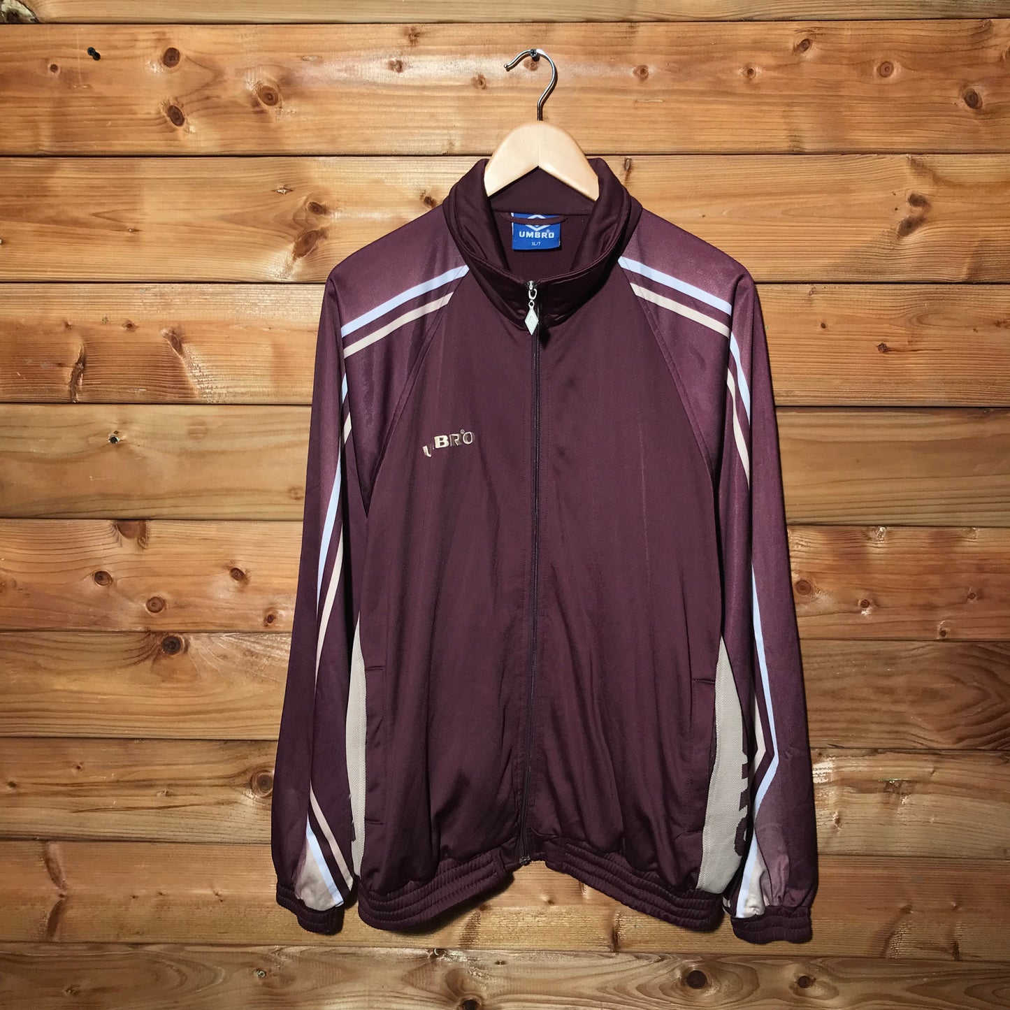 90s Umbro Piping Spelldown track jacket