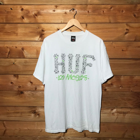 2008 Stüssy x HUF Los Angeles t shirt