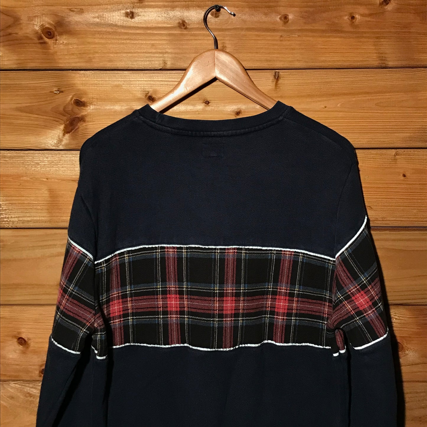 Levis Tartan Spellout sweatshirt