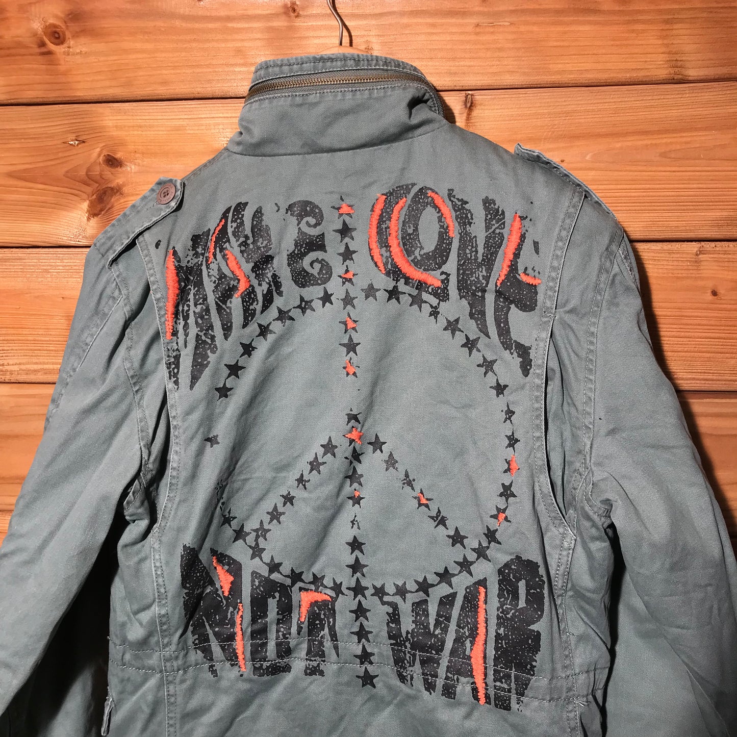 Alpha Industries Love Not War jacket