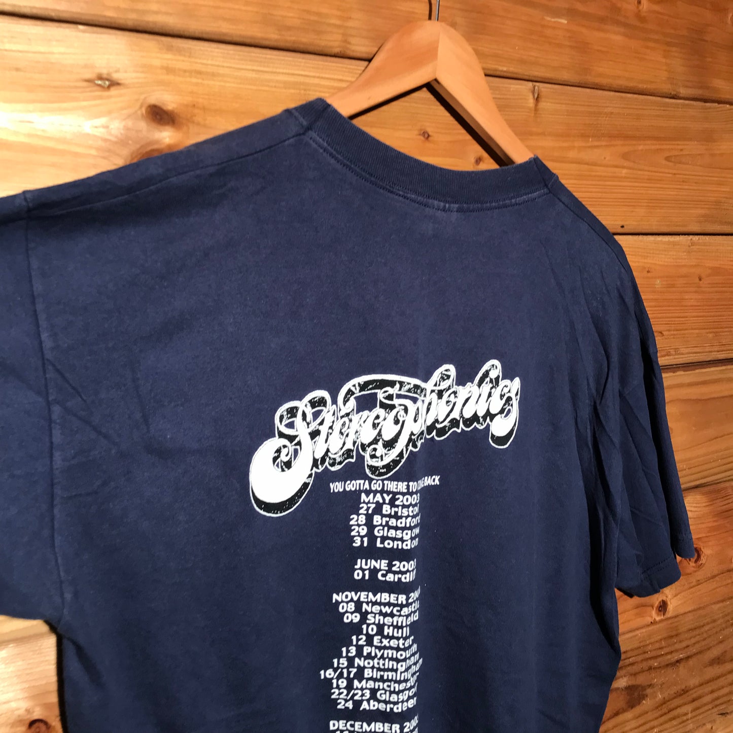 2003 Stereophonics YGGTTCB Tour t shirt