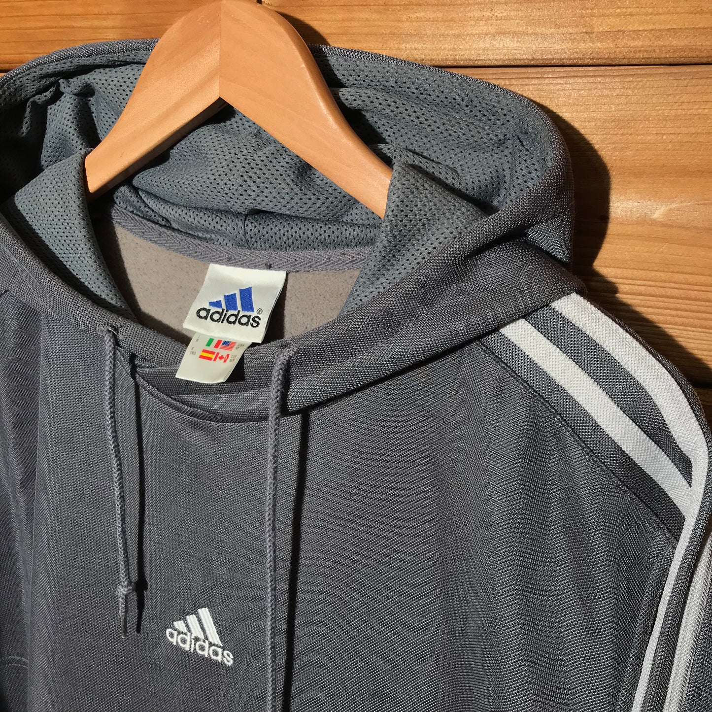 Adidas Technical Striped hoodie