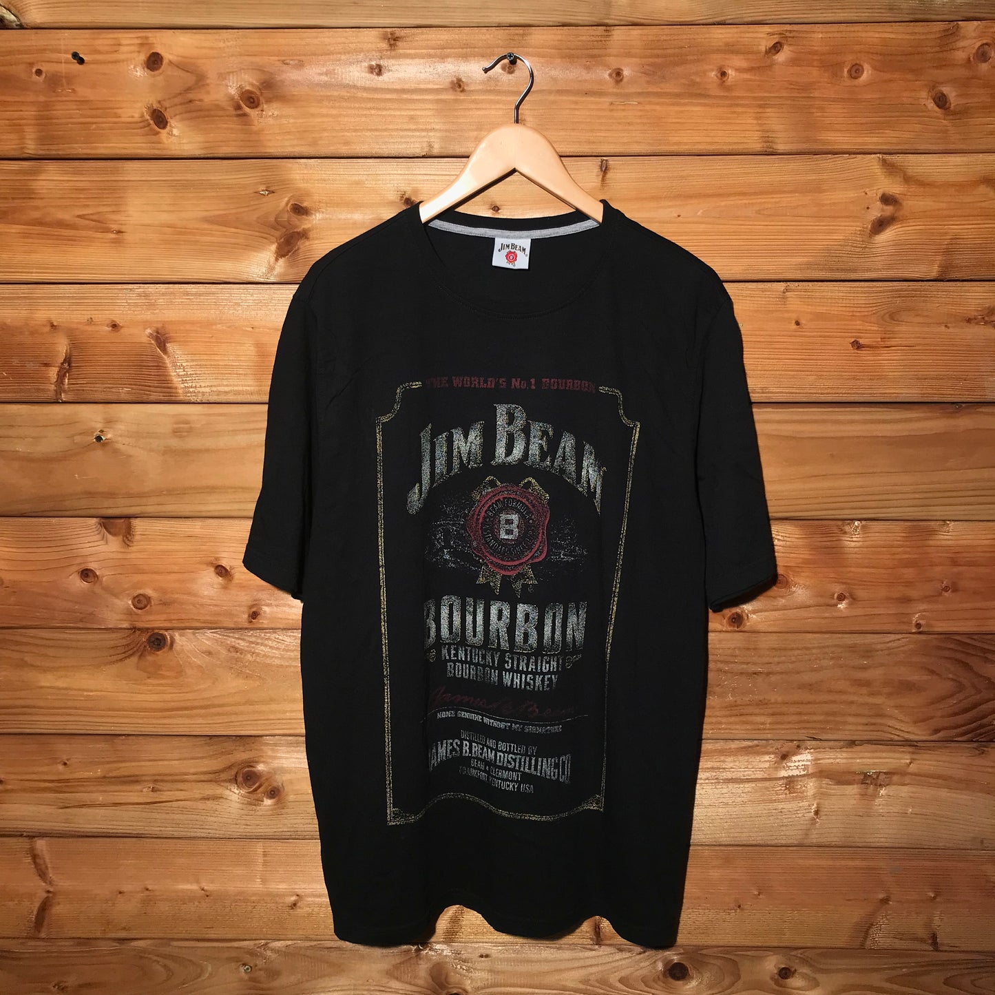 Jim Beam Bourbon Whiskey Promo t shirt