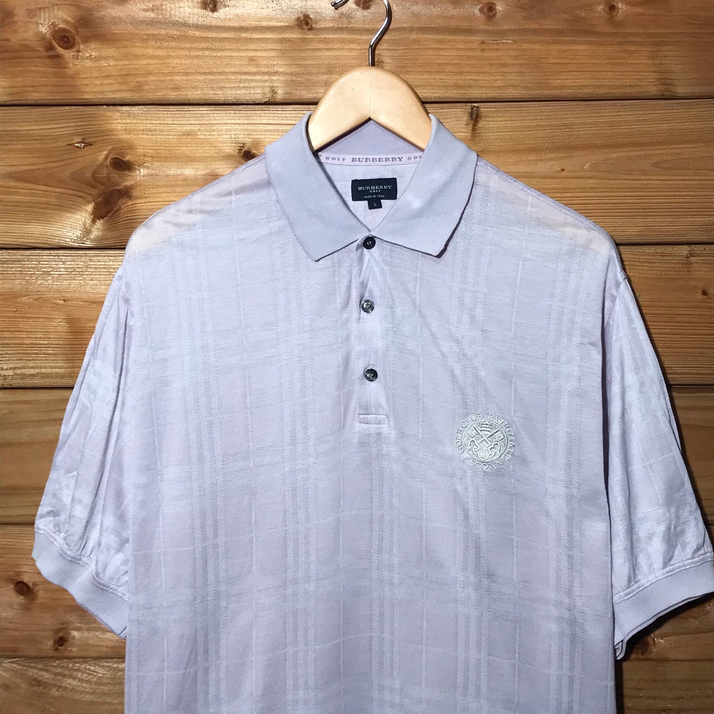 Burberry Golf Club polo t shirt