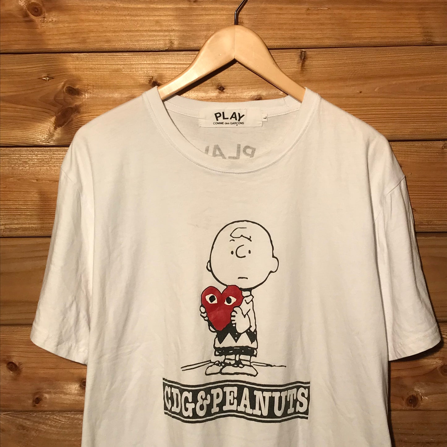 Comme Des Garçons x Peanuts Charlie Brown t shirt