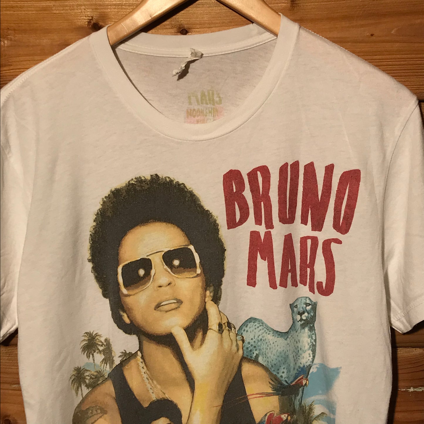 2014 Bruno Mars Moonshine Jungle tour t shirt