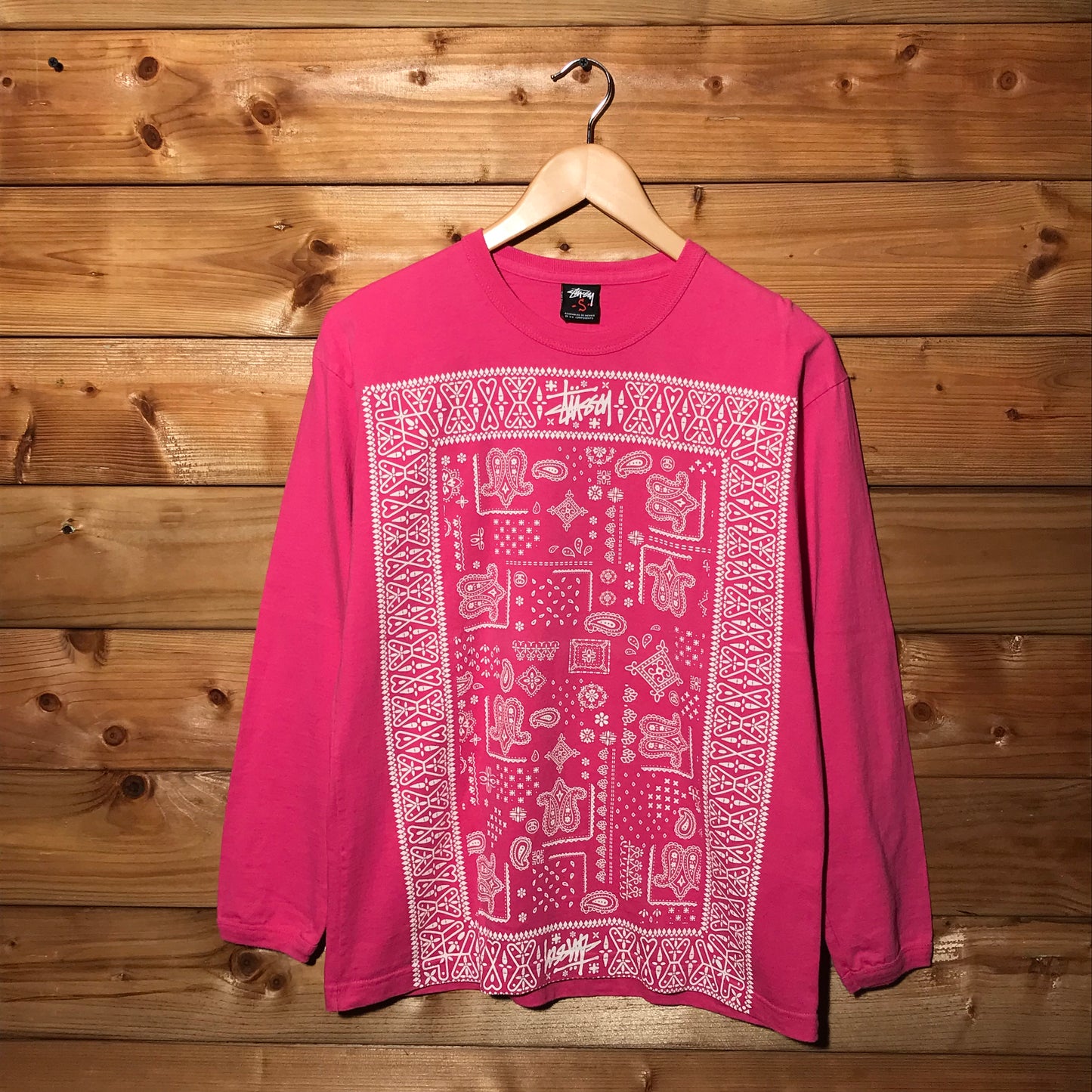 Stüssy Paisley long sleeve t shirt