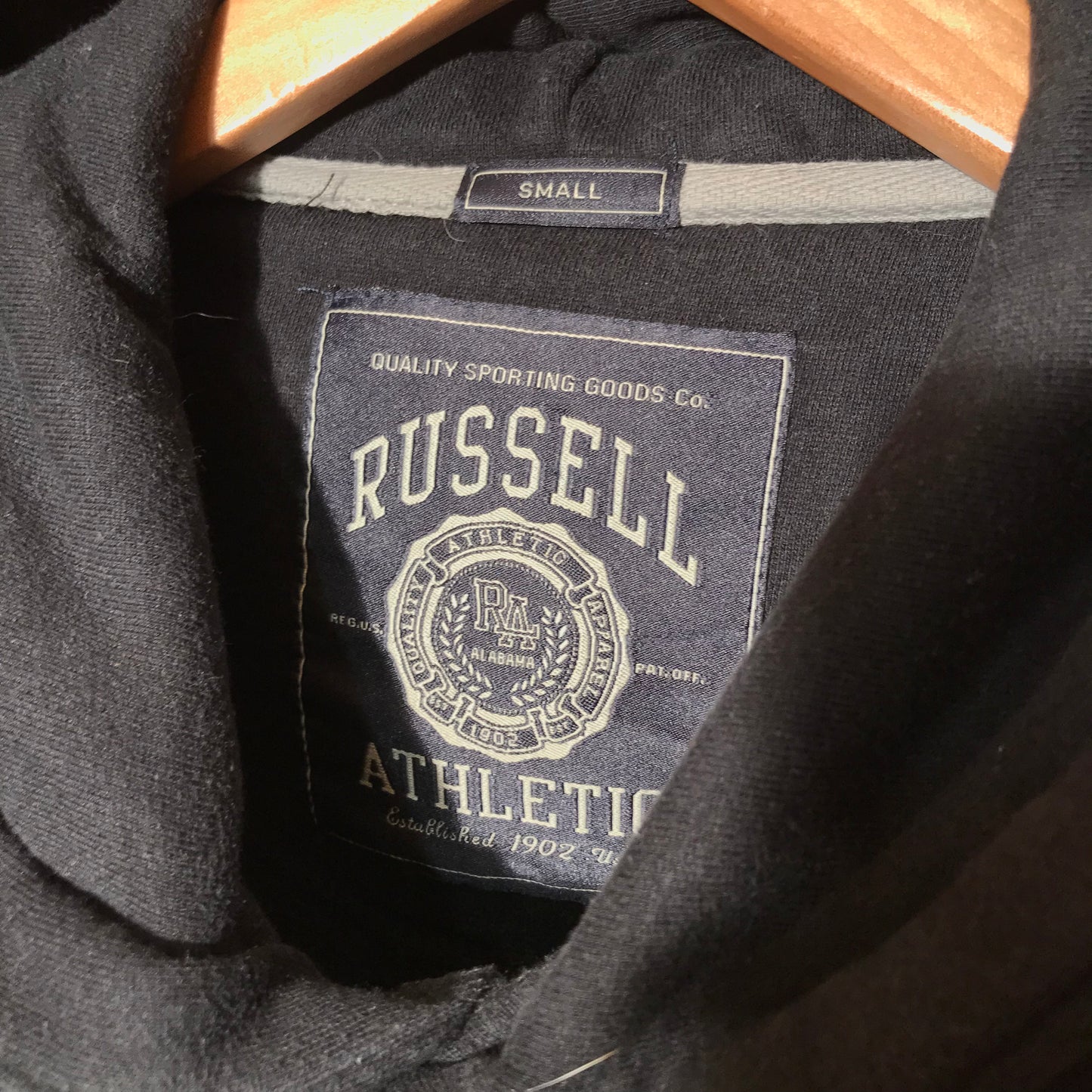 Russell Athletic spellout hoodie