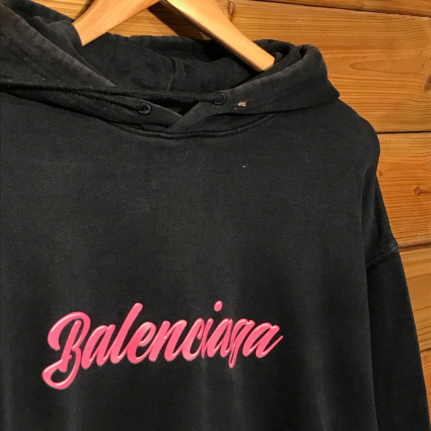 Balenciaga Cursive Spellout hoodie