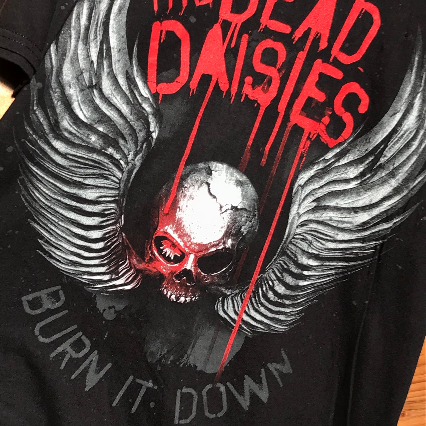 The Dead Daisies Burn It Down tour t shirt