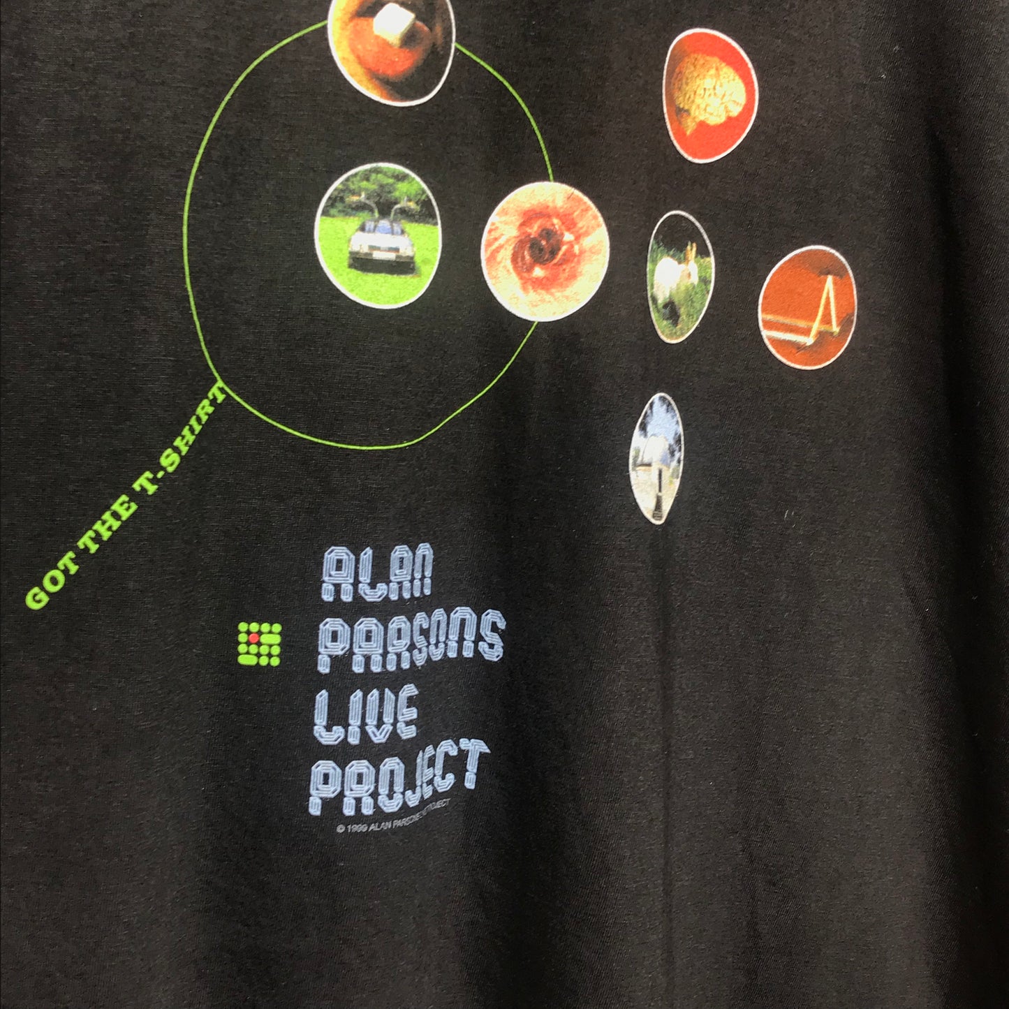 1999 Alan Parsons Live Project Time Machine tour t shirt