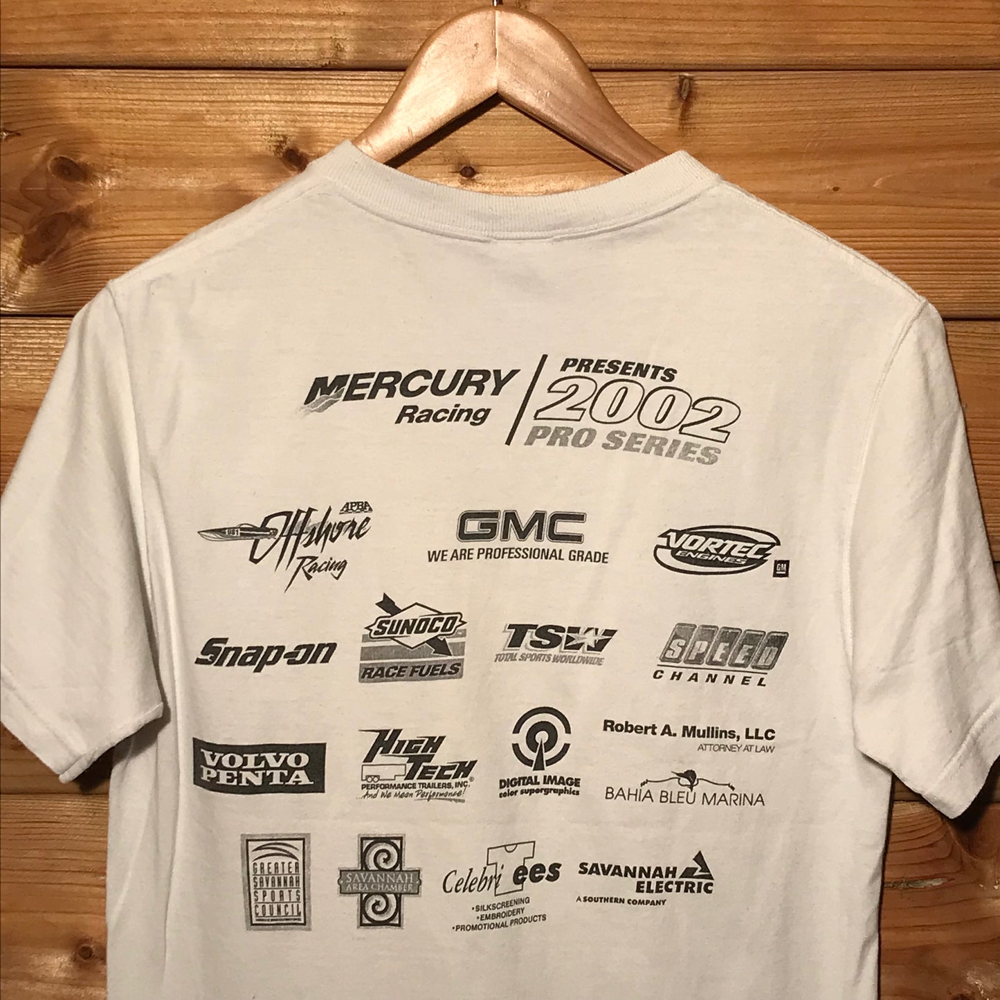 2002 Mercury Racing Savannah Grand Prix t shirt