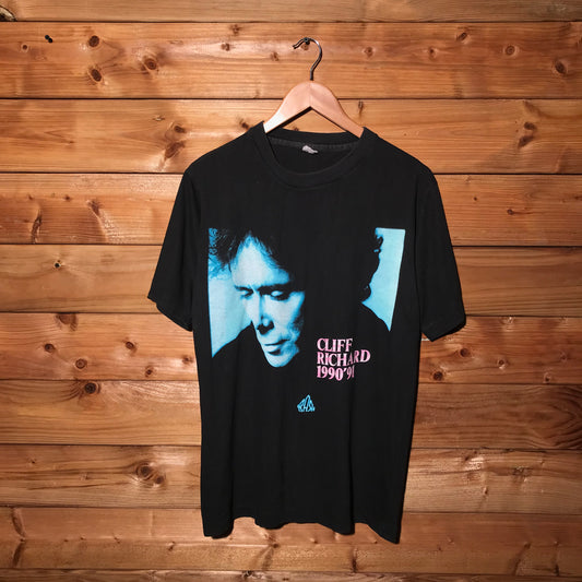 1990 Cliff Richard From a Distance tour t shirt