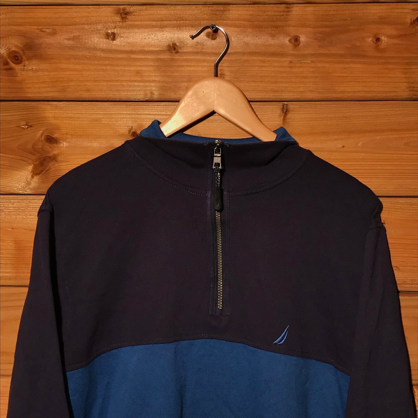 Nautica essentials quarter zip sweatshirt