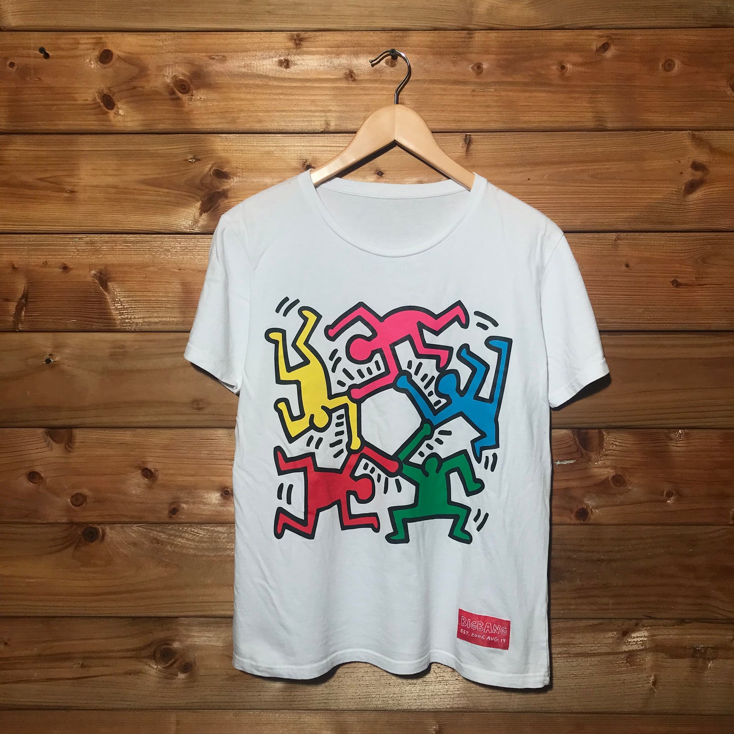 2006 Keith Haring x BigBang Japan Dome Tour t shirt