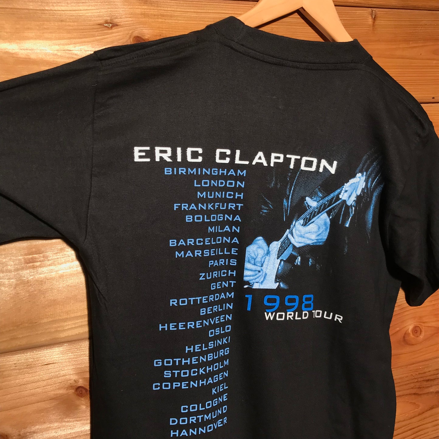 1998 Eric Clapton world tour t shirt