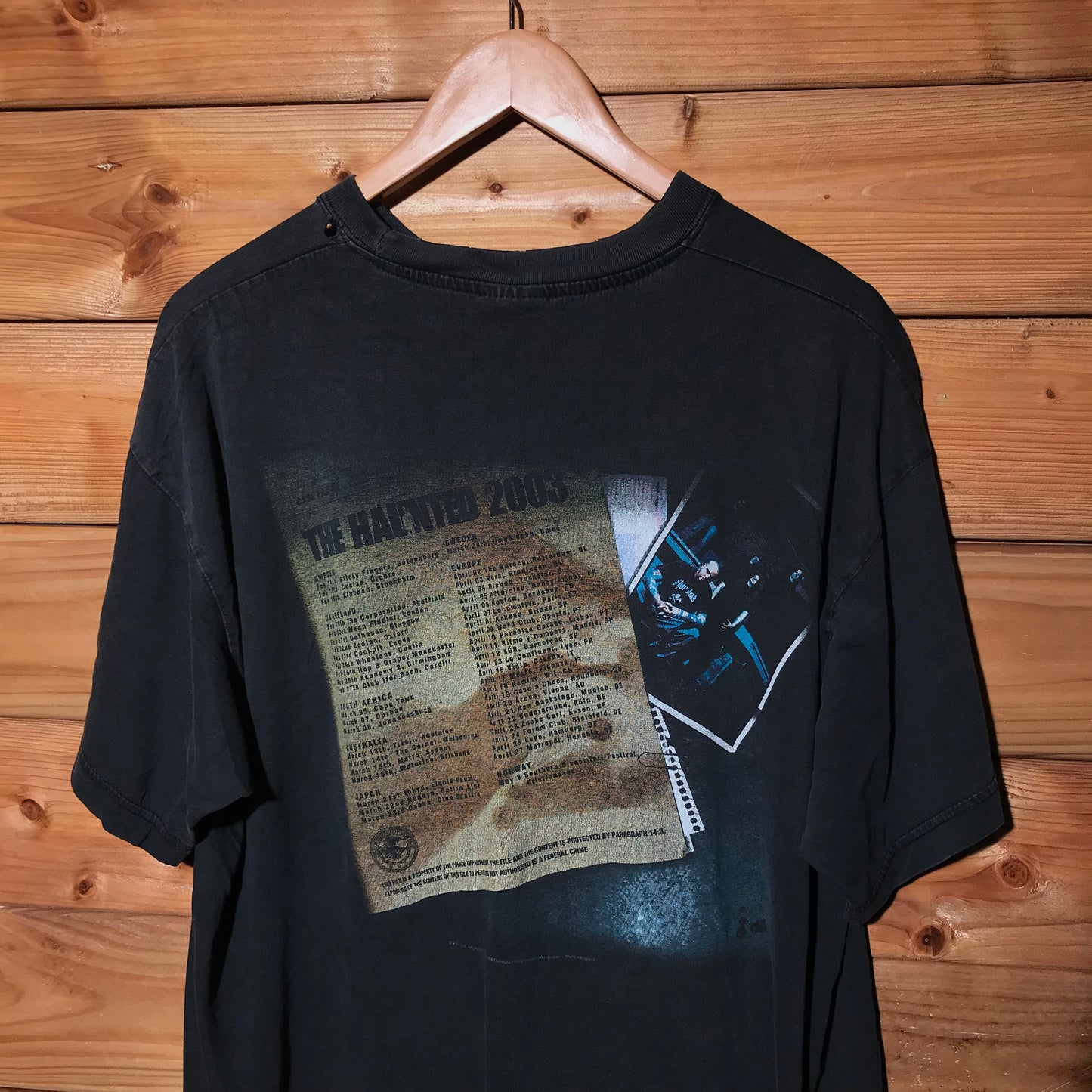 2003 The Haunted Tour t shirt