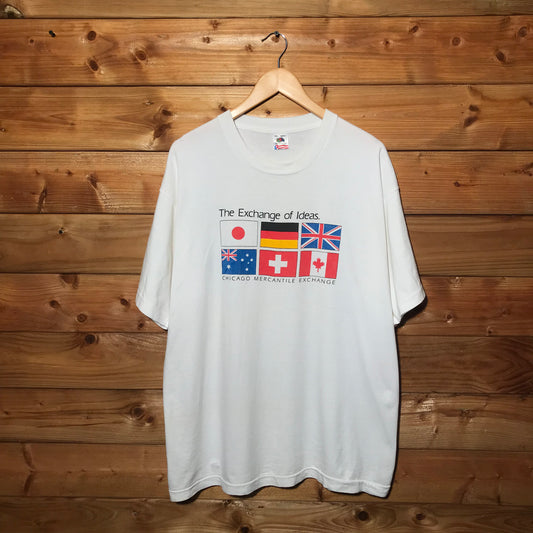 90s Chicago Mercantile Exchange t shirt