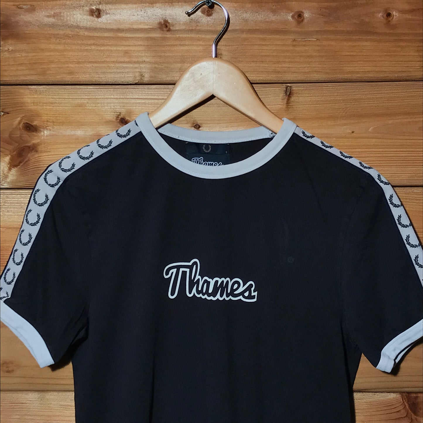 Fred Perry x Thames Spellout t shirt