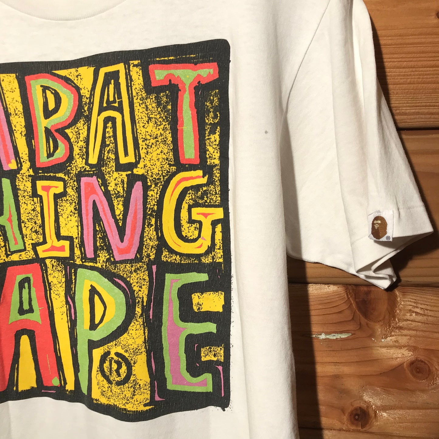 Bape, A Bathing Ape Happy Mondays Felicitee t shirt